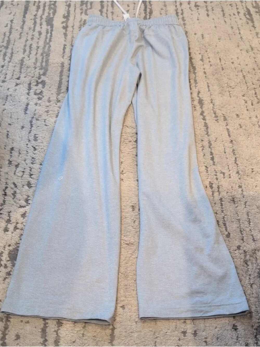 Lululemon Soft Jersey Straight-Leg Mid-Rise Pant *RegbHeathered Core Grey